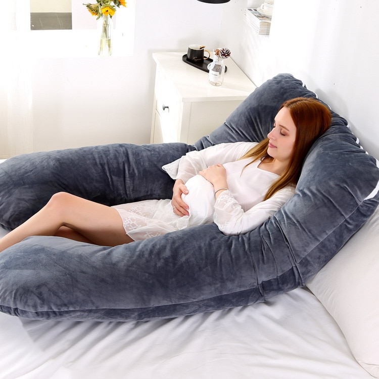 Long Pregnancy Pillow U-Shape Cushion